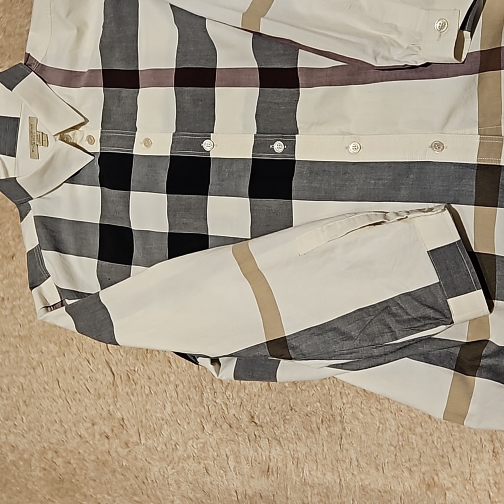 BURBERRY BRIT WOMENS SHIRT SIZE LARGE - Picture 4 of 8